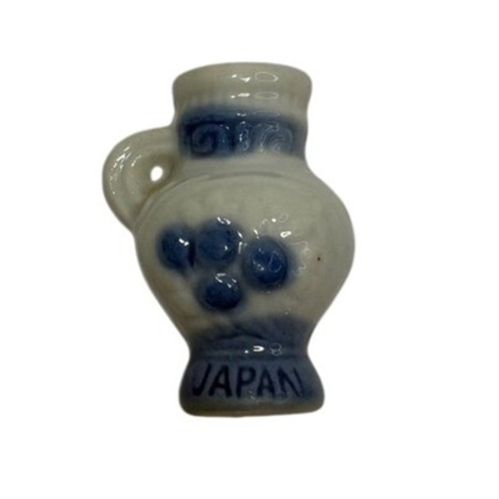 Dollhouse miniature ceramic pitcher 1930's to 1950's mid-century Vintage - Picture 5 of 7
